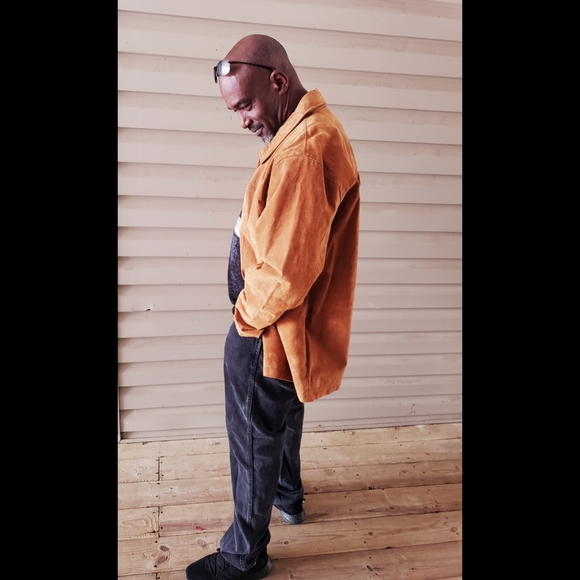 BLACK FRIDAY SALE!!!!                 Men's Suede Jacket - Picture 1 of 7